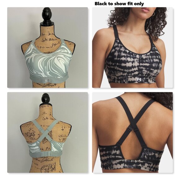 Under Armour Continuum Full Print High-Intensity Training Sports Bra Sz XL - Picture 14 of 14